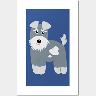 Schnauzer Dog Posters and Art